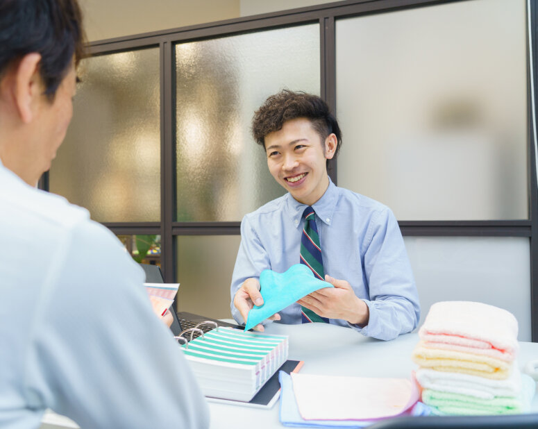 タオル ショップ 営業