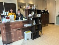 【リメイク！】受付カウンター　美容院　サロン　レジカウンター リメイク！】受付カウンター 美容院 サロン レジカウンター 事務