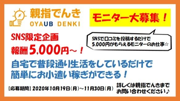 求人ボックス 株式会社ユビニティー 完全在宅でもできる モニター募集 の求人詳細情報